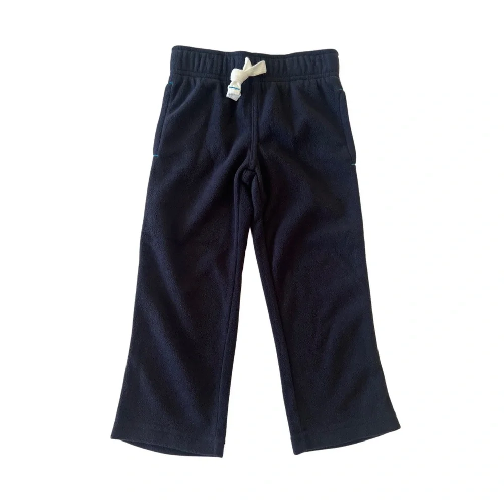 (NWT) Carter’s Black Fleece Pull-On Drawstring Pants | Girls 3T
